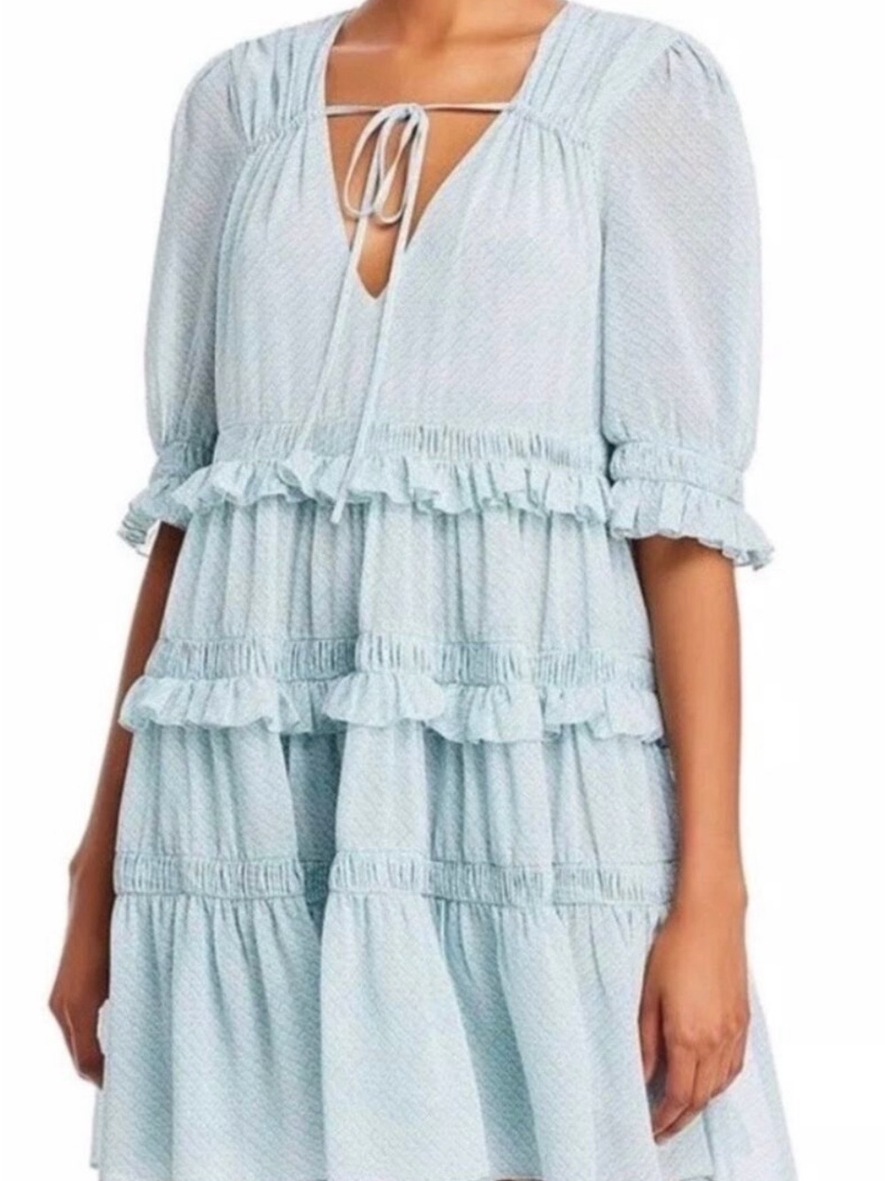 cinq a sept Cryssa dress - Tiered Dress